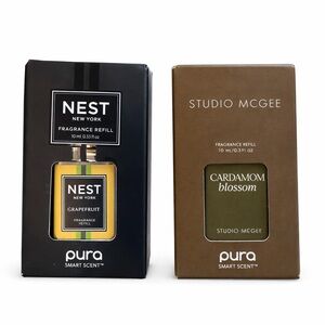 2 x PURA Smart Scent Refill - Nest Grapefruit + Studio McGee Cardamom Blossom